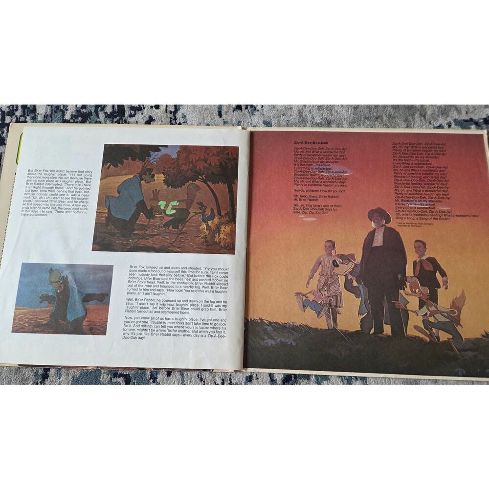 Walt Disney’s Brer Rabbit, Brer Bear & Brer Fox Vinyl LP - Picture 5 of 7